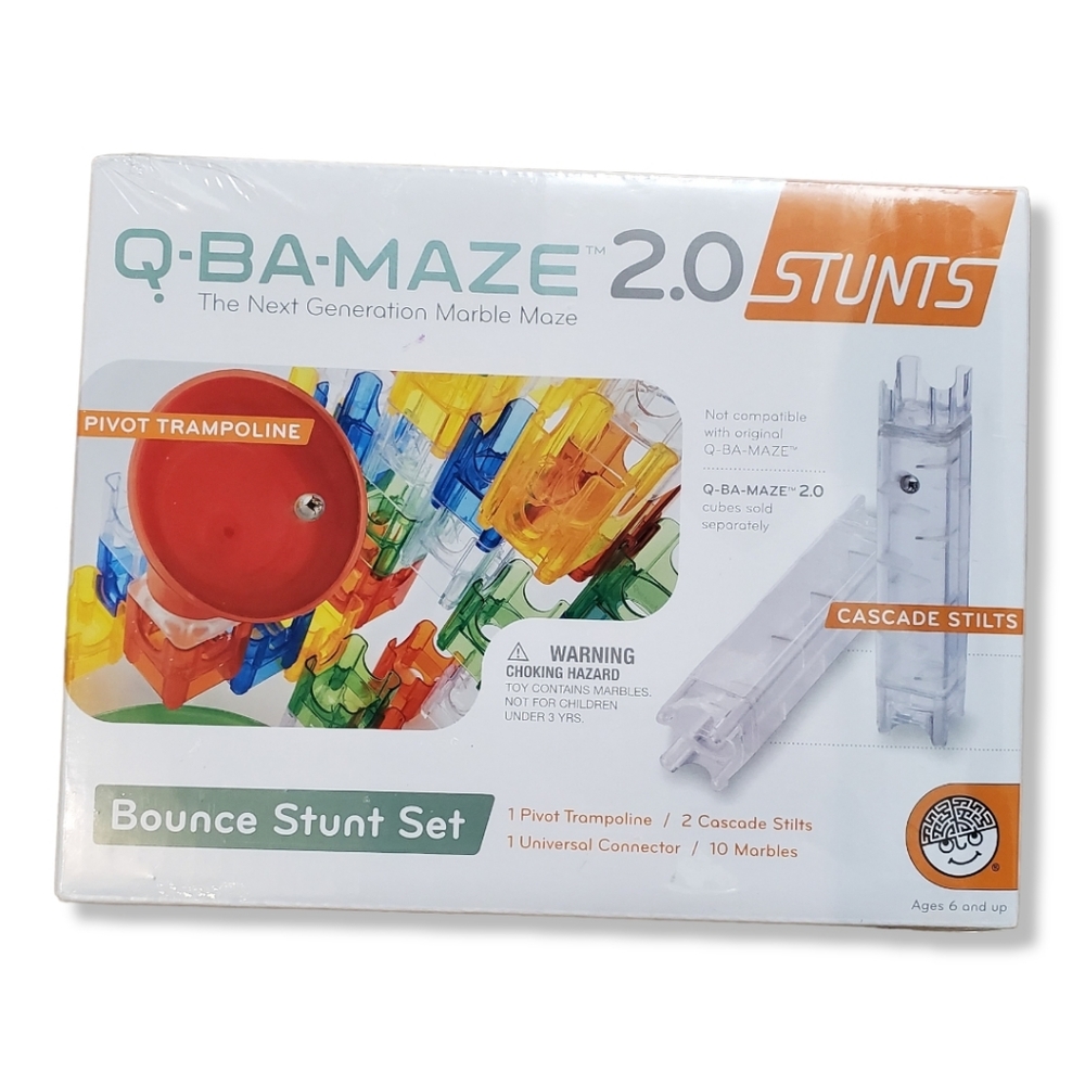 Mindware Q-BA-Maze 2.0 Bounce Stunt Set Marble